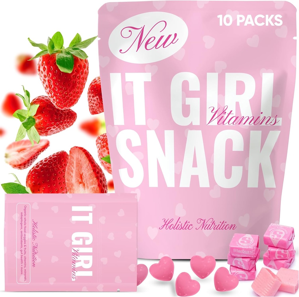 Super Greens Powder Superfood Gummies + Daglige multi-vitaminer for kvinner - Vegansk prebiotika for Gut Helse og velvære - Sunn Snacks, Hel frukt og grønnsaker, Vegansk, organisk ernæringstilskudd