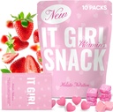 Super Greens Powder Superfood Gummies + Daglige multi-vitaminer for kvinner - Vegansk prebiotika for Gut Helse og velvære - Sunn Snacks, Hel frukt og grønnsaker, Vegansk, organisk ernæringstilskudd