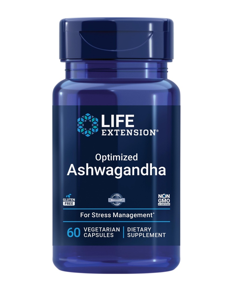 Livsforlengelse Super Omega-3 240 Softgels & optimalisert Ashwagandha 60 kapsler - Fiskeolje, stress relief & hjernestøtte Supplement Bundle
