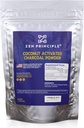Zen Principle Coconut Aktivert Charcoal pulver. Hvite tenner, fordommer hud og hår, støtter bedre digestion. Amerikanske produsenter, 2.5 lb