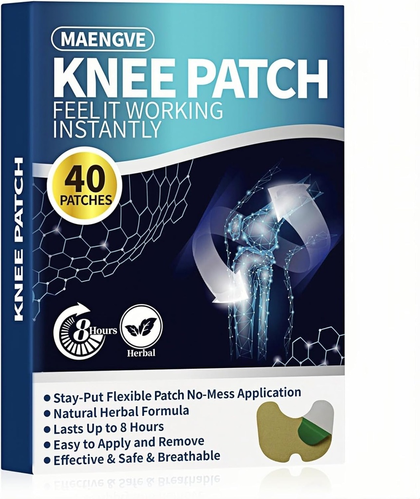 Knøye smerte lindring patch 40 greve- for kne, hals, skulder, rygg og ben-på-bon Hot Patch, 8 timers langvarige ledd smerte relief