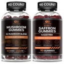 EFFEKTIV NUTRA Mushroom Gummies & Saffron Gummies