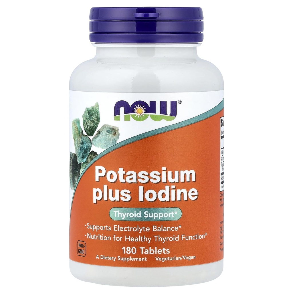 Kalium Plus jodin 180 tabletter