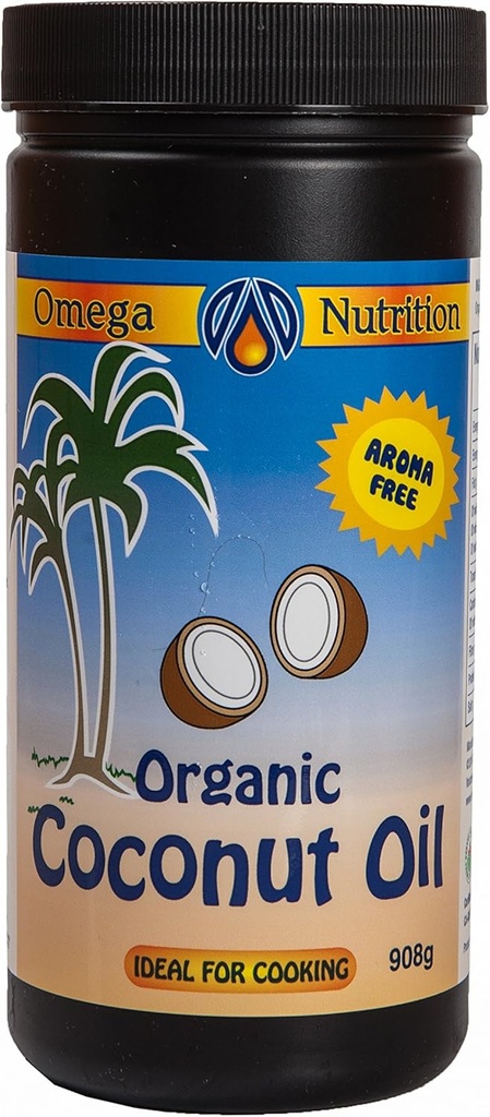 Omega Ernæring Kokosolje, 32-Ounce