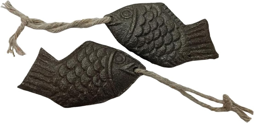 Jernfisk, 2 pakke fisk for mangel, en naturlig kilde til jern, trygt kokeverktøy for å legge til mat og vann, redusere risikoen for mangel, kosttilskudd for gravide kvinner og veganer