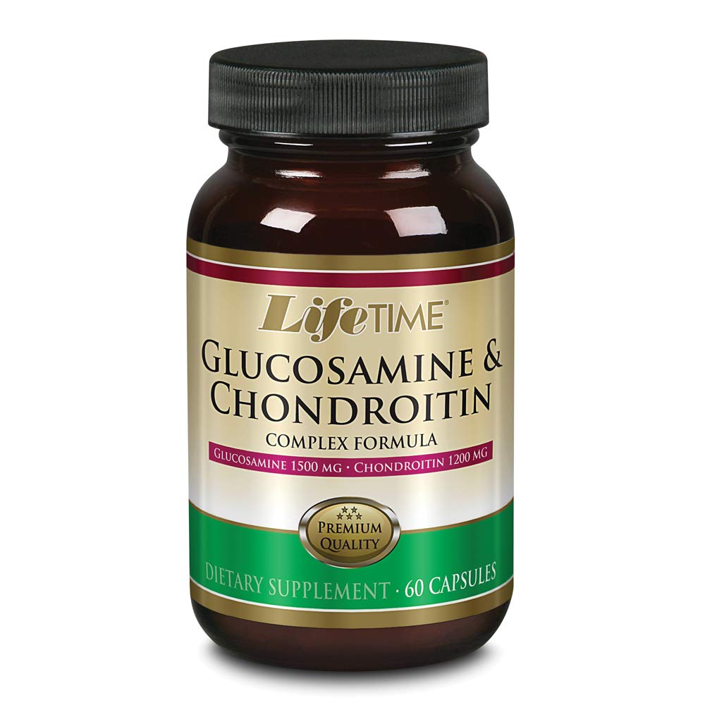 LIFETIME Glukosamine Chondroitin Complex | Støtte mobilitet, leddene og gjenoppretting | | |  1500  1500mg Glukosamine, 1200 mg Chondroitin | 60 kapsler