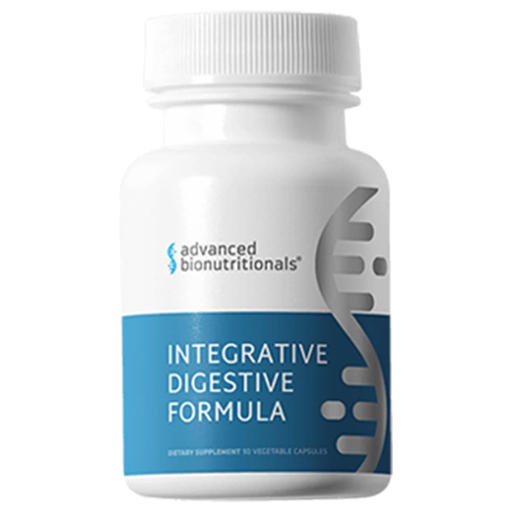 Avanserte bionæringsmidler – Integrativ Digestiv Formel, Støtte Sunn Digestion med Ginger Root, Naturlig Digestiv Relief for Heartburn, Bloating, Diarrea, Ikke GMO (60 tabletter)