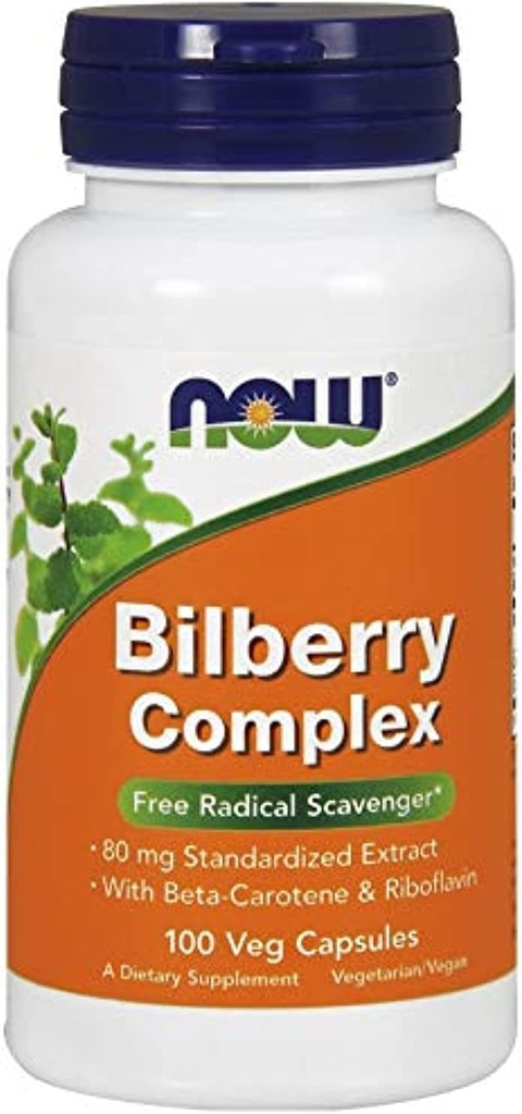 Nå Mat Bilberry Comp 80Mg, 100 Count