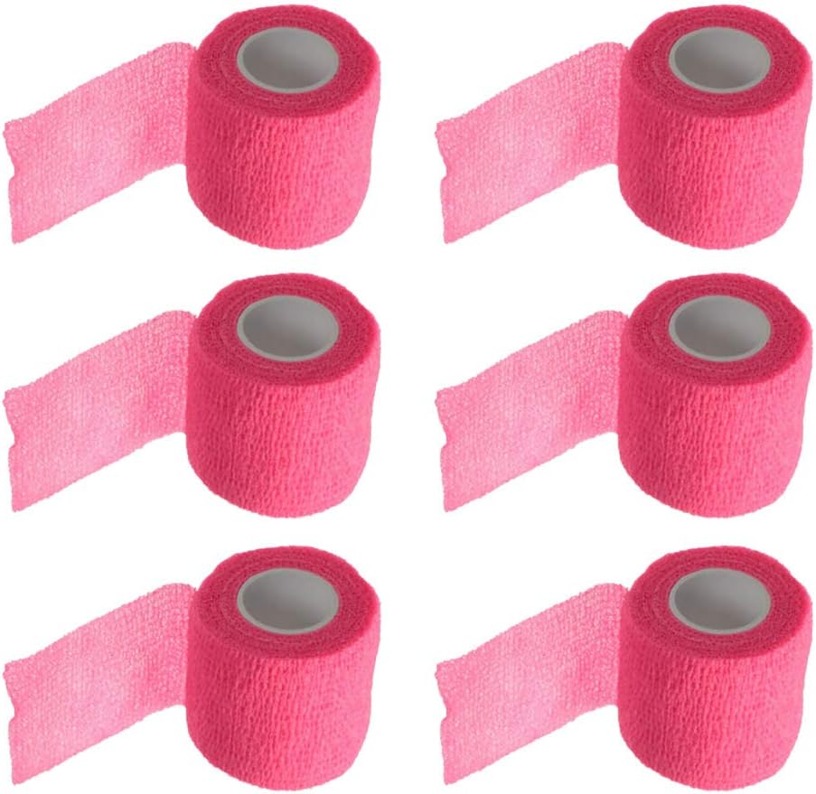 ESUPPORT 2 Inches X 5 Yards Selvbehersket Kohesiv Wrap Bandages Feste sår sterk elastisk førstehjelp tape for Sport Wrist Ankle 6 greve