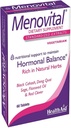 HealthAid Menovital – To ganger daglig Herbal Supplement for Hormonal Balance Support | 60 Vegetariske tabletter | Ikke-GMO & Glutenfri