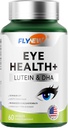 Eye Health Supplement, Øyepleie med Lutein & DHA, Anthocyanin Rich Blueberry Extract, Zeaxanthin fra Marigold Flower Extract丨Made i USA 60 kapsler