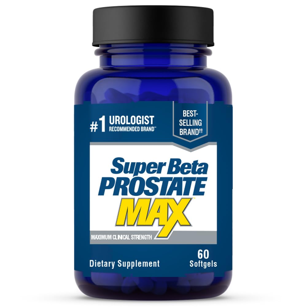 SUPER BETA PROSTAT Max - Avansert så Palmetto Prostata støtte Supplement for menns helse, 60ct