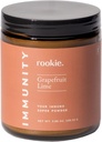 Immunitetssykhet Forebyggende Boost Powder by Rookie Wellness, Inkluderer vitamin D, eldrebær, Ginger, naturlig velvære Remedy vitaminer Supplement, Grapefrukt og Lime Flavor (30 Serverer Jar)