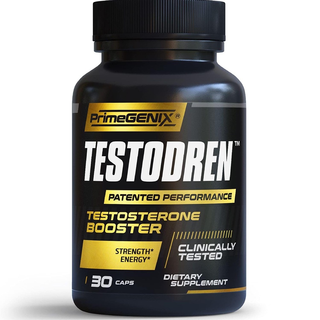Testodren Advanced Testosteron Booster for menn | Naturlig Stamina, utholdenhet, energi og styrke Enhancement Supplement