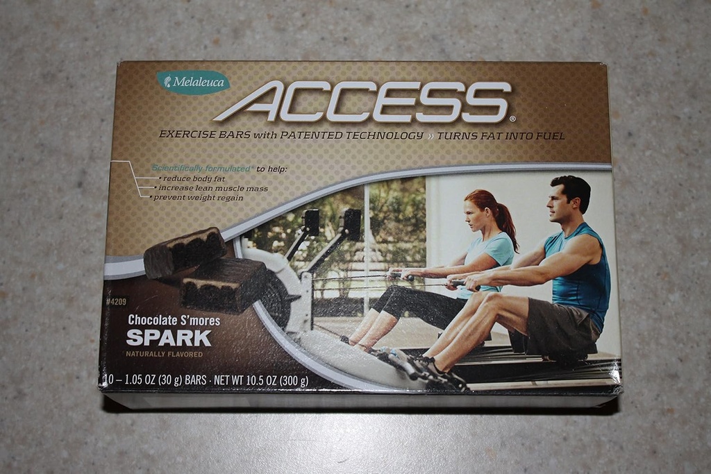 Melaleuca Access Motion Bars-Chocolate S'mores Spark