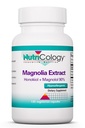 Nutricology Magnolia Extract Supplement - Stress & søvn støtte, Magnolia Bark, Honokiol, Magnolol, Cortisol Manager, Vegetariske kapsler - 120 greve