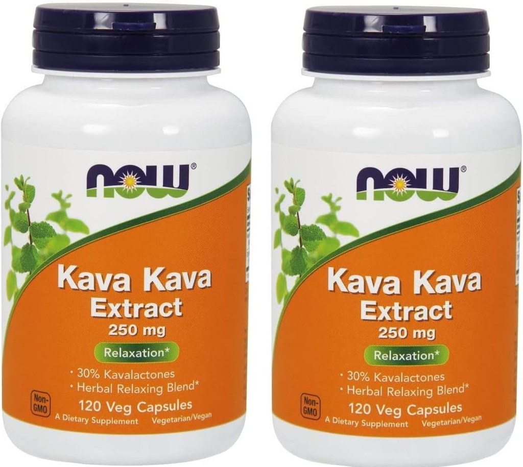 Kava Kava 250 mg 120 kapsler (pakke på 2)