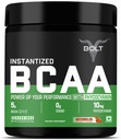 Bolt BCAA pulver, 2:1:1 Potent Formel-Leucine, Isoleucine, Valline, Suppots Muscle Recovery, Vekst og utholdenhet, Vannmelon Fizz, 30 Serveringer
