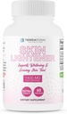 TerraForm Ernæring Hudebelysning Supplement, Glutation 1000mg per servering, renser og evens hudtoner, hjelper med å rydde opp mørke flekker og Acne arr - 30 Serveringer