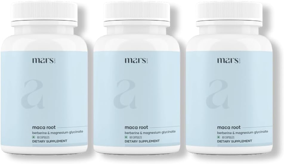 mars av GHC Maca Root Capsules 180 Capsules (pakke med 3)