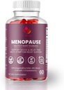 Menopause Gummier med svart cohosh & Ashwagandha KSM-66 – organisk kosttilskudd for kvinners velvære – 60 greve