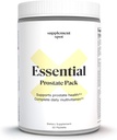 Essential Prostate Health Pack - Daglig Multivitamin Kosttilskudd for menn m/Saw Palmetto, vitaminer, mineraler - Daglig Multivitamin for menn å støtte prostate og generell helse - 30 Pakker