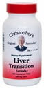 Christophers opprinnelige formler Liver Transition Formula - Gentle Herbal Liver Cleanse, 450 mg, 100 vegetariske kapsler
