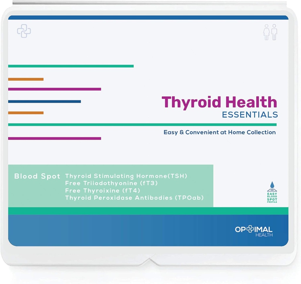 Optimal Thyroid - hjemme Thyroid funksjon testsett for kvinner og menn