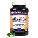 InflamEzze - Turmeric, Curcumin, Ginger Supplement - Glutenfri, 60 kapsler