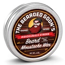 Ridiculously sterk Mustache og Beard Wax for menn hele dagen Style Control til Tame Ansiktshår  enhver naturlig håndtaksbar Moustache Wax - 1oz (30ml)
