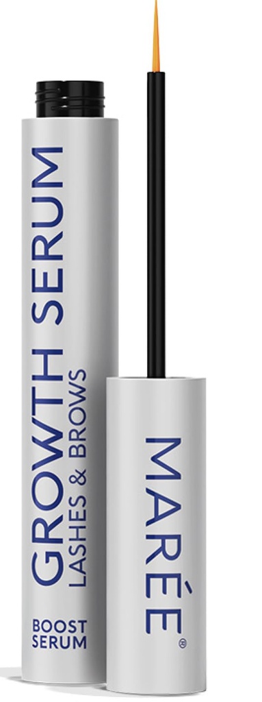 MAREE Eyelash Primer for Eyelash vekst - Avansert Eyelash Primer å vokse Lashes & Brewers - Hyaluronsyre, Biotin, Peptider og vitaminer for Thicker, Longer Eyelashes og Eyebrrows - Suero de Pestañas
