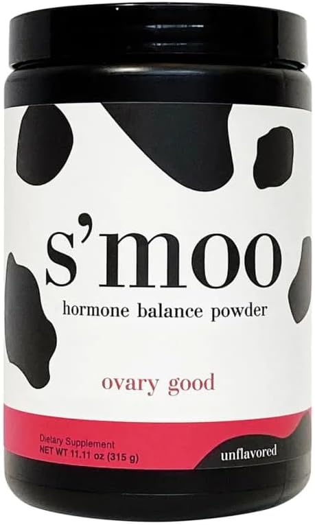 S’moo Ovary God - Unflavored ® 7-i-1 PCOS Supplement ® PCOS Multivitamin, Myo-Inositol Blend, Hormon Balance for kvinner, Fertilitetstilskudd for kvinner, Ovariske helse (30 Serveringer)