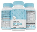 Legacy Wellness Zen Ease Calm Mind Supplement - Naturlig Vegansk formel - 5-HTP, Ashwagandha, St. John's Wort, L-Theanine, Magnesium, B-Vitamins - Kapsler for å fremme en god følelse av fred