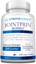 Godkjent vitenskap Jointprin - Joint Support Supplement - Glukosamine, MSM, Chondroitin, Turmeric, Boswellia, BioPerine - 1 måneds forsyning