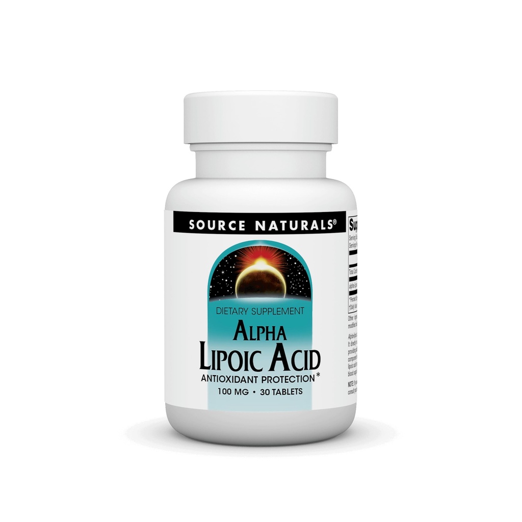 Alpha Lipoic Acid 100mg Kilde Naturals, Inc. 30 Tabs