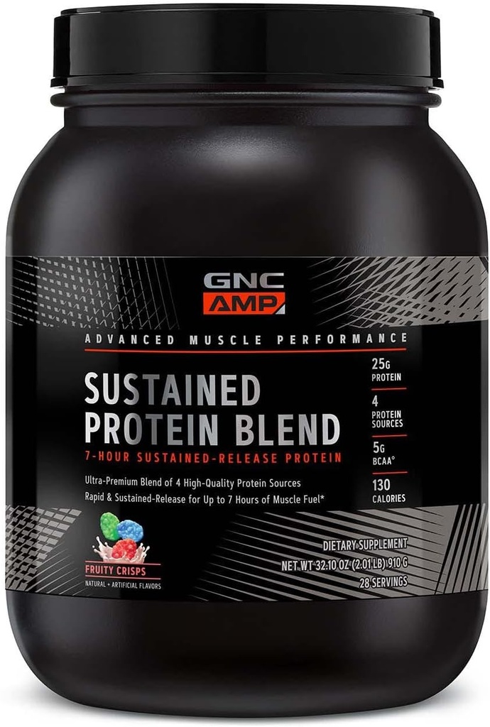 GNC AMP Protein Blend - Fruity Crips (28 Serveringer)