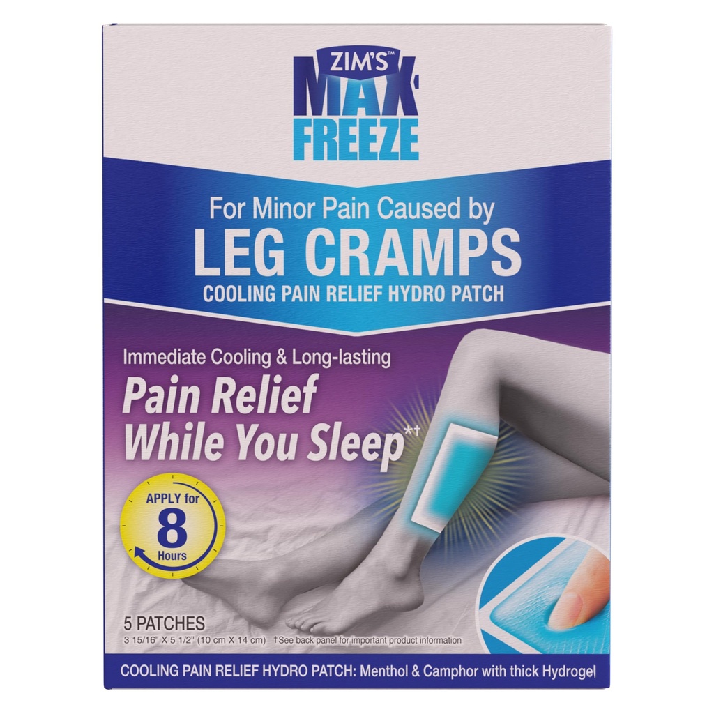 Zims Max Freeze Ben Cramp Patch, 5 greve