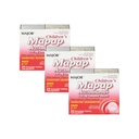 MAJOR Children's Mapap Acetaminophen 160 mg Chewable Tabletter - Smerte Reliever / Fever Reduser - Aspirin Free - Ibuprofen Gratis - for alder 2 til 11-24 Count (3 Pack)