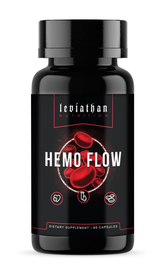 Leviathan Nutrition Hemo Flow ® Supplement med Nattokinase for nitric oksid