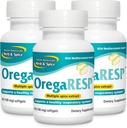NORTH AMERIKAN HERB & SPICE OregaRespond P73-60 Softgels - Pakke med 3 - Støtter immun- og pustehelse - Flere Spice Oil Complex med Oreganol P73 Oregano olje - Non-GMO - 90 Total Services