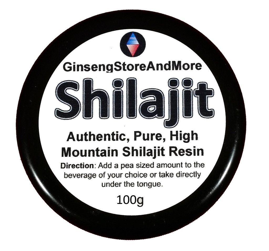 1000 Services Shilajit (100g), Autentisk, ren, høyfjell Shilajit Resin | Fantastisk kilde til Fulvic Acid, Trace Minerals, Boost Energy, Flott for menn og kvinner
