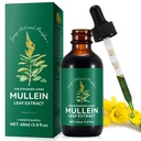 Mullein Drops, Mullein Leaf Extract for Lungs, Mulleins Leaf Drops for Lung Cleanse og Phlegm, rask absorpsjon Kraftige Mulleins Extract for sterkere Lungs (1)
