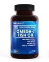 BioEmblem Omega-3 Fish Oil 2000mg - liten størrelse Softgels, høy absorpsjon form, bærekraftig - 1400mg EPA & DHA Plus Vitamin D3, ikke-GMO, hjerte, felles, og hjerne helse Fish Oil Supplement, 120 Ct