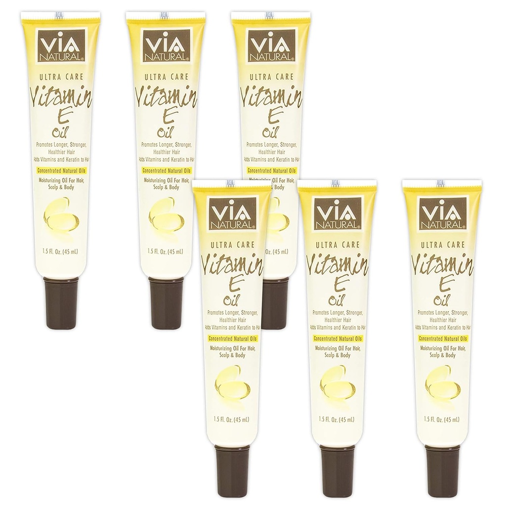 (PACKO 6) Via Natural Ultra Care Olje-vitamin E (1,5oz)
