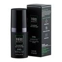 Tiege Hanley Øyekrem for menn | Reduserer mørke sirkler, poser under øynene, Puffiness & Crows føtter - Anti-Aging under øyebehandling, 0,5 oz