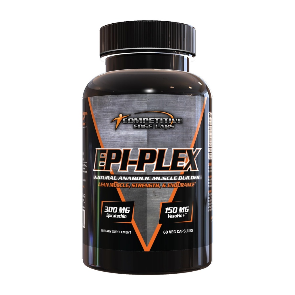 EPI-PLEX av Competitive Edge Labs ( CEL ) : Premium Epicatechin Testosteron Booster for muskelvekst og lean styrke gevinster 300 mg EPIPLEX