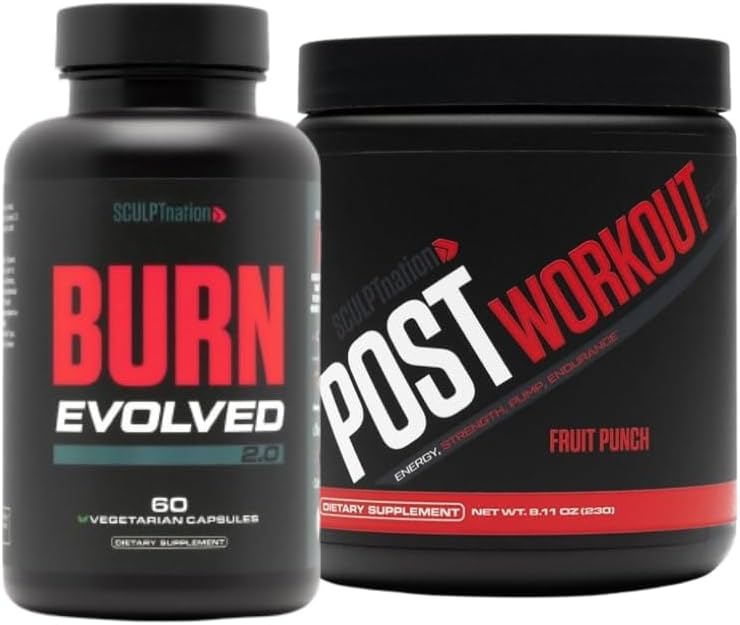 Sculpt Nation av V Shred Burn inkludert 2.0 og Post Workout Fruit Punch Bundle