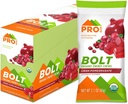 PROBAR - BOLT Økologisk Energi Chews, Cranberry Pomegranat, Ikke-GMO, Glutenfri, USDA Certified Organic, Sunn, Naturlig Energi, Rask Drivstoff Gummies med vitaminer B & C (12 greve)