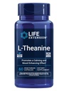 Livsforlengelse L-theanin, Aminosyre theanin, rolig, avslapning, Mood, Glutenfri, Ikke-GMO, Vegetarisk, 200 mg, 60 kapsler