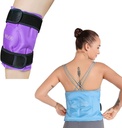 REVIX Knee og rygg ispakke for skadeskader som kan gjenvinnes, Gel Ice Wrap with Cold Compress Therapy